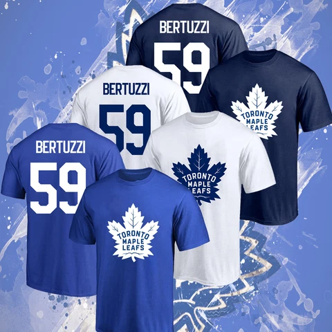 NEW!! Welcome Tyler Bertuzzi #59 Toronto Team Maple Leafs Name & Number T-Shirt Cover