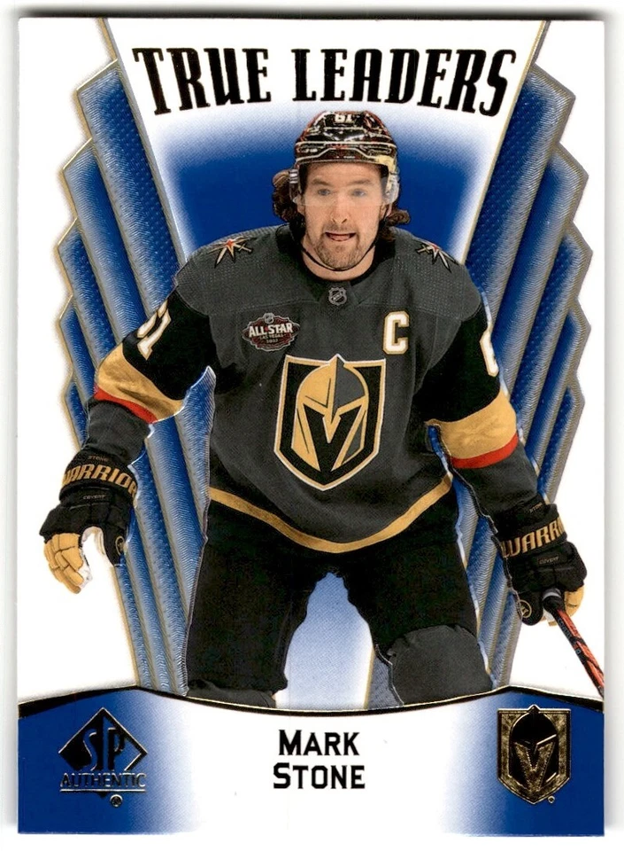 2021-22 SP Authentic True Leaders Blue Mark Stone #TL-18 - Image 1 of 2