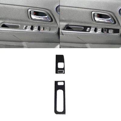 3 X углеродного волокна водитель двери управления чехол для Colorado 2004-12/canyon 2005-2012 - Изображение 1 из 4