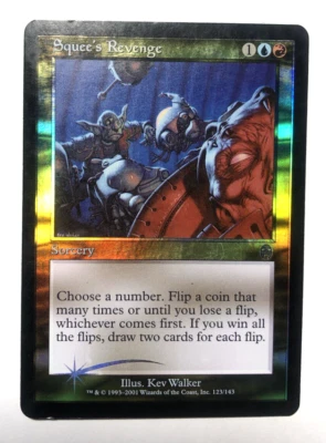Squee's Revenge 123/143 Apocalypse FOIL Uncommon MTG Magic the Gathering LP - Image 1 of 2