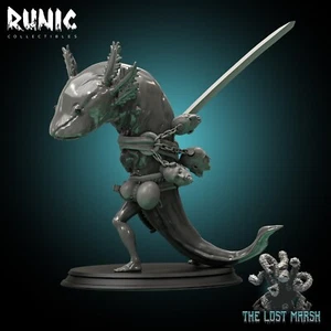 Gilly, the Headhunter | Runic Collectibles | RPG D&D Wargaming 3D Printed Mini - Picture 1 of 3