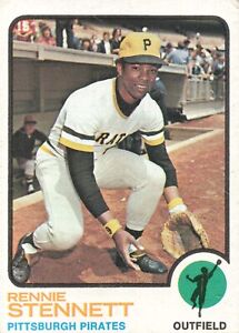 Rennie Stennett Pittsburgh Pirates 1973 Topps #348 Baseball Card