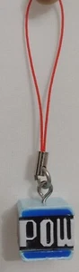 Super Mario Bros. Nintendo Wii Pow Block Charm Dangler Very Nice - Picture 1 of 1