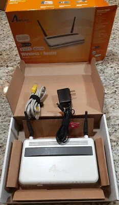 Router inalámbrico Airlink101 Wireless N AR670W 300Mbps 802.11n LAN/Firewall 4 puertos Foto 1 de 4