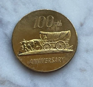 1969 Galesburg Michigan MI Area Centennial Token JS - Picture 1 of 2
