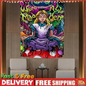 Meditating Cinderella Tapestry Hanging Rugs Bedspread Beach Mat Dorm Decor - Picture 1 of 9