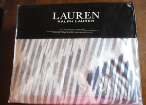 Ralph Lauren AUSTIN Diamond Ikat Cotton Full/Queen Duvet Cover Set Blue Gray - Picture 1 of 6