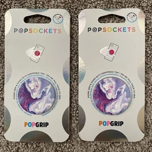 PopSockets Phone Grip Stand LAVENDER FLOW POPGRIP PopSocket (2 Pack) (2 Pcs) - Picture 1 of 3