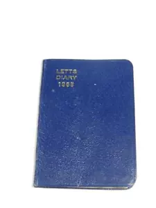 VINTAGE STATIONERY Letts Pocket Diary 1968 - Picture 1 of 6