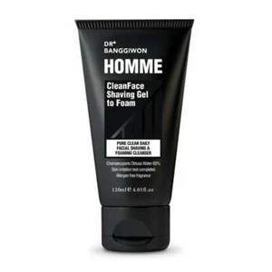 Dr.Banggiwon Homme Clean Face Shaving Gel to Foam 120ml - FREE SHIPPING - Picture 1 of 1