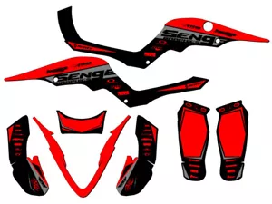 All Years PROSHARK BINARY Red Senge Graphics Kit Compatible with APEX - Foto 1 di 7