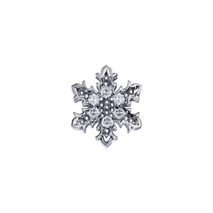 Donna Oro - DCHF6541 - Fiocco di Neve in oro bianco e diamanti - Imagen 1 de 1