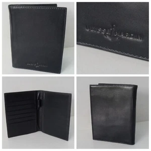 ULYSSE NARDIN Card Wallet Passport Cash Travel Docs Authentic Beautiful Leather - Picture 1 of 5