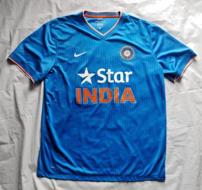 Star India Nike Dri-Fit Cricket Jersey - Size XL - FREE SHIPPING!!! - Imagem 1 de 4