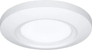 Progress Lighting 5-1/2" Emblem Collection Surface Mount LED, Aluminum - White