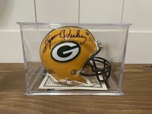  Lynn Dickey Green Bay Packers QB Authentic Signed Mini Helmet COA - Picture 1 of 5