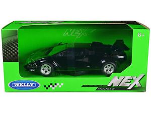Welly 24112W-BK Lamborghini Countach LP 5000 S noir "NEX Models" série 1/24