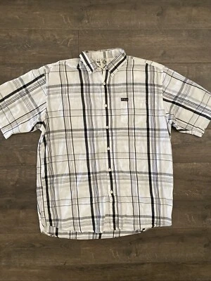 VTG G-Unit Heavyweight Men 2XL Plaid Short Sleeve Button Up Shirt - Image 1 of 4