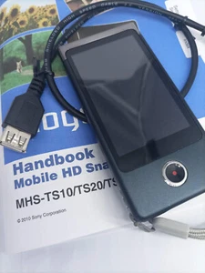 Sony MHS-TS10 4GB Bloggie Touch Mobile HD Snap Video Camcorder Digital Camera - Picture 1 of 17