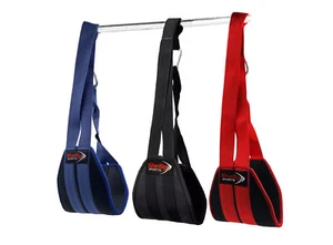 Pro Hanging AB Straps Weight Lifting Boxing Gym Heavy Duty AB-Crunch Sling - Picture 1 of 14