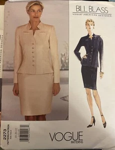 Vogue 2273 Bill Blass Suit Pattern womens 18-20-22 - Picture 1 of 3