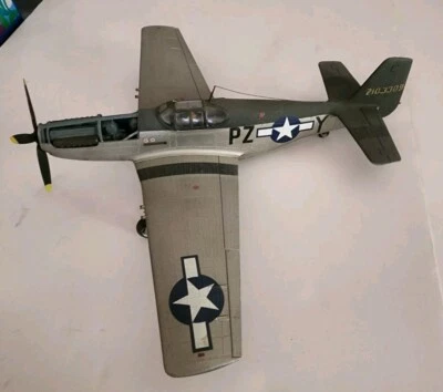 Revell 1/32  Pro Built  P-51B Mustang "Miss Lace"  - Nice, 14" Wingspan - Image 1 of 4