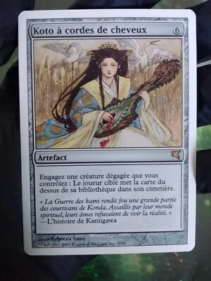 MTG Hair-Strung Koto EXC VERY RARE FRENCH Salvat-Hachatte 2006 WOTC - Image 1 of 4