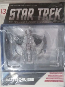 Star Trek Eaglemoss ~ #013 ~ JEM'HADAR BATTLE CRUISER ~ BRAND NEW & SEALED - Picture 1 of 7