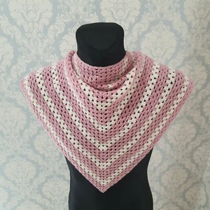 Handmade shawl, ussr shawl, warm shawl, vintage shawl, knitted shawl, grandmothe - Picture 1 of 9