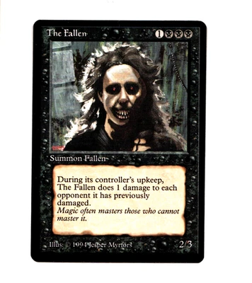 MTG The Fallen SP/NM- The Dark Magic the Gathering ~ Free Shipping ~ - Image 1 of 2