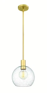 Margo 1-Light Pendant Light In Olde Brass - Picture 1 of 1