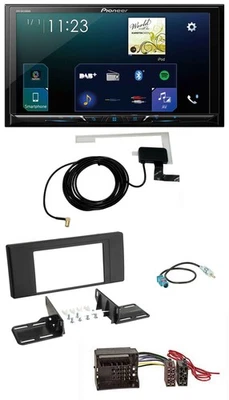 Pioneer 2DIN DAB USB MP3 Bluetooth Autoradio für Land Rover Range Rover Vogue L3 - Bild 1 von 4