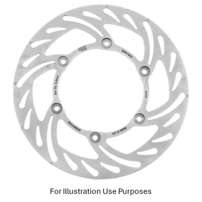 EBC MX/ATV/END Solid Rear Brake Disc (3) RRHS for Yamaha YZ 450 F 270mm F 16-19 - Image 1 of 2
