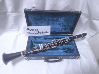 Clarinete Yamaha YCL-350F / Madeira Grenadilla / Testado / Estojo rígido e bolsa de transporte #2374 - Imagem 1 de 4