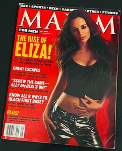 Maxim May 2001 Eliza Dushku Issue #41 TV Show Pinup Girls Bikini Hot Women - Bild 1 von 3