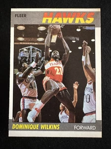 1987-88 Fleer Dominique Wilkins (#118) NM HOF, Human Highlight Film ^GRUMPYBUCK^ - Picture 1 of 2