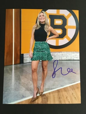 FOTO 8X10 ANALISTA DE SOPHIA JURKSZTOWICZ BOSTON BRUINS AUTOMÁTICA Foto 1 de 4