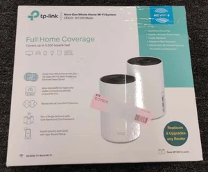 TP-Link Deco W7200 AX3600 Tri-Band WiFi 6 Mesh System 2-Pack 5500 Sq Ft, OBN, N2 - Picture 1 of 3