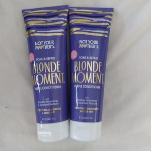 2 Not your Mother's Blonde Moment Purple treatment Conditioner 8 oz - Picture 1 of 2