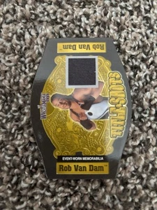2003 Fleer Wrestlemania XIX Title Shots Relics Rob Van Dam #ROVD - Picture 1 of 3
