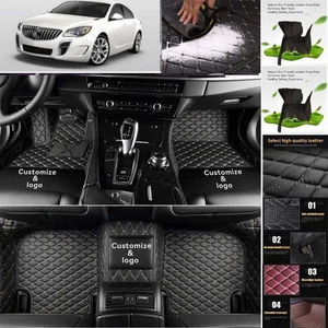 For Buick Regal Car Floor Mats Waterproof Auto Custom Liner Carpets PU Leather - Imagen 1 de 42