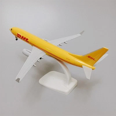 Modellino Aereo Diecast Lega 1:350 Boeing 737 DHL Aviation USA 20cm (Collezione) - Immagine 1 di 4