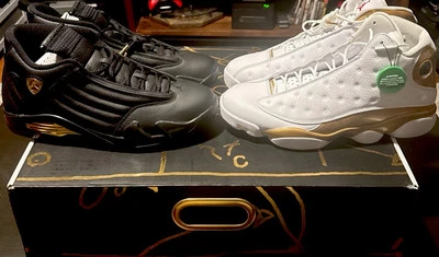 Talla 12 - Air Jordan 13/14 DMP Retro Defining Moments Pack Nuevo DS Og All Foto 1 de 4