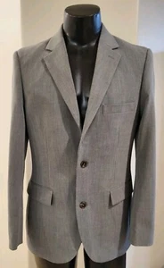 7 Diamonds Tailored Camden Suit Blazer Charcoal Men's M (38-40 R) - Picture 1 of 19