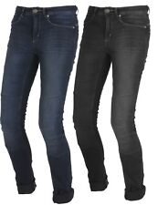 Produktbild - Modeka Abana Lady Motorrad Hose Damen Motorrad Jeans Slim Fit hoch geschnitten