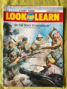 LOOK & LEARN ON THE ROAD TO MANDALAY 14 APRIL 1973 - Picture 1 of 1