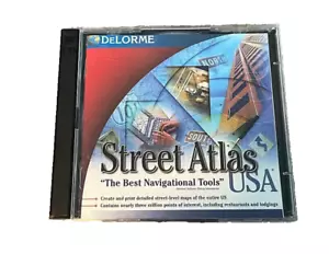 DELORME Street Atlas USA PC 1999, Version 7.0 Used CD Windows Vintage - Picture 1 of 1