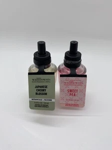 Bath & Body Works Wallflowers Fragrance Refill Sweet Pea Japanese Cherry Blossom - Picture 1 of 2
