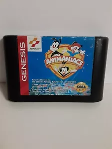Animaniacs Sega Genesis 1994 Authentic Game Cartridge Tested Works Vintage - Picture 1 of 3