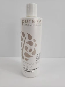 PURE ZERO NATURAL HAIR CARE COCONUT MILK SHAMPOO 12 FL OZ NO SULFATES PARABENS - Picture 1 of 4